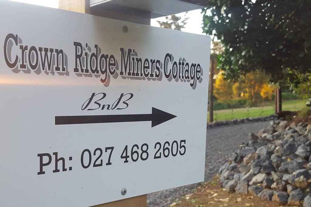 Crown Ridge Miners Cottage Karangahake Exterior foto